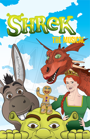 Shrek the Musical Poster Art